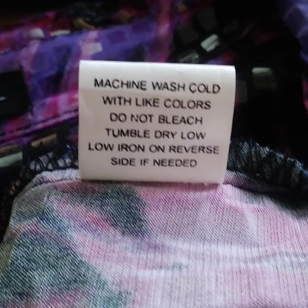 Purple Pink Black Shiny Jacket 80's PL - Picture 5 of 6